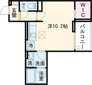 TORISIAS三峯【1階】の間取り