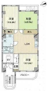 KENDORI BLD.【4階】の間取り