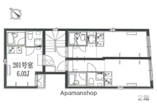 ゴールドレジデンシア大塚【2階】の間取り