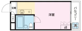 メゾン・ド・アドミレ【1階】の間取り