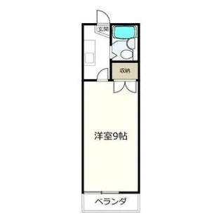 カレッジハウス1【1階】の間取り