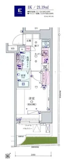 リヴシティ横濱宮元町【1階】の間取り