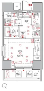 クレイシアIDZ三田【3階】の間取り