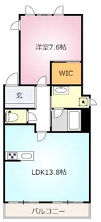 ベル・パティオ【2階】の間取り