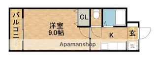 ラルフローレII【1階】の間取り