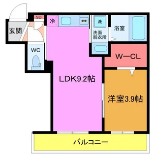 Enterpot(アントレポ)【2階】の間取り