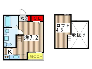 SPRING COAST【1階】の間取り
