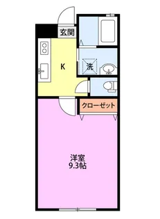 グリーンハウス【1階】の間取り