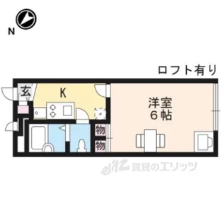 レオパレスグランシャリオ【2階】の間取り