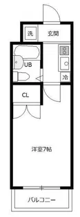 ラ・フォーレ・イン・ホコン【3階】の間取り
