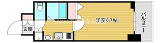 プレサンス心斎橋タイミックス【8階】の間取り