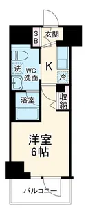 ステージグランデ相模原【5階】の間取り