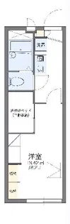 レオパレスアネックス【1階】の間取り