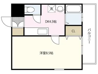 メルポート宇品神田【6階】の間取り