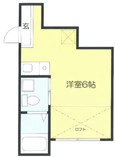 ポートフラワーガーディアン【2階】の間取り