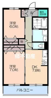 トレブライト【1階】の間取り