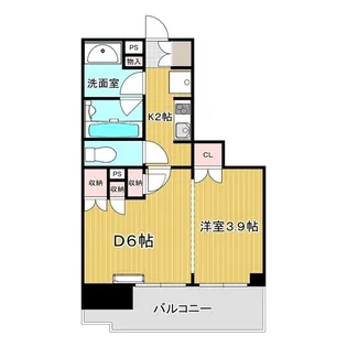 プラウドシティ武蔵浦和ステーションアリーナ 1109号室【11階】の間取り