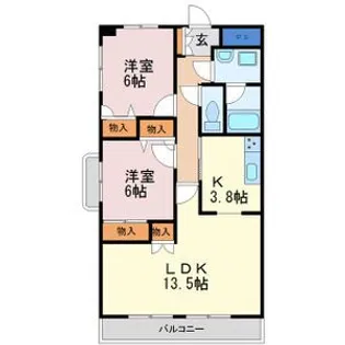 ネオニシキ【7階】の間取り