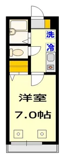 SAKURAハイム【2階】の間取り
