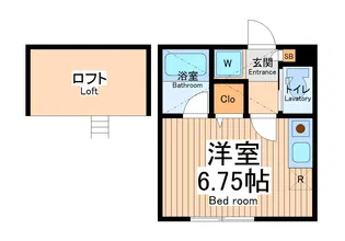 ケーエムハウス【2階】の間取り