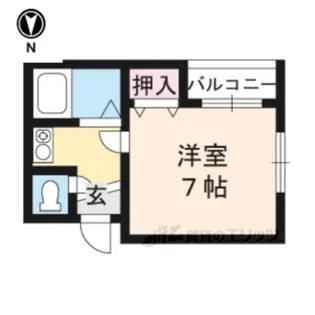 G.V.イッポー【2階】の間取り
