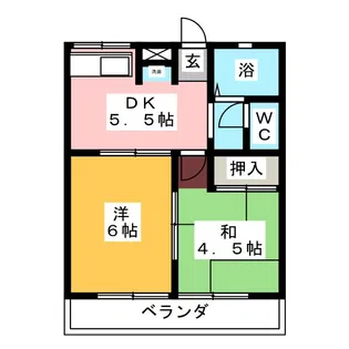 フィリオ【1階】の間取り