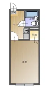 ユニメントK【2階】の間取り
