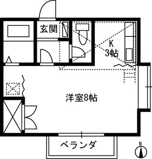 ステーションパレス【2階】の間取り
