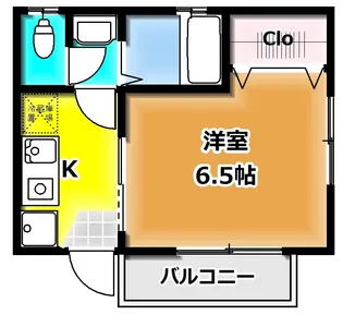 中川ハウス【1階】の間取り