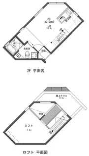 モンターニャ・ウッチェッリ【2階】の間取り
