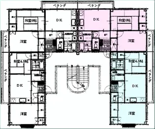 メゾン高市【3階】の間取り