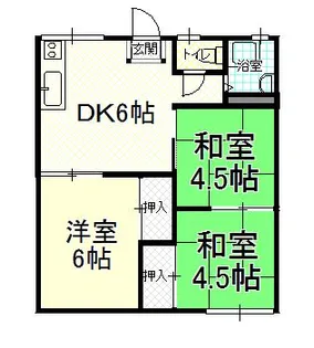 3DKの間取り画像