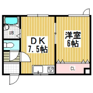 コーポあい【2階】の間取り