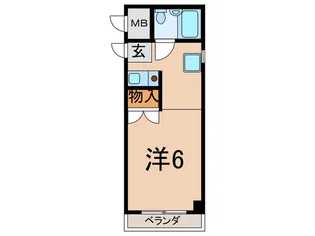 エクセル武庫之荘【3階】の間取り