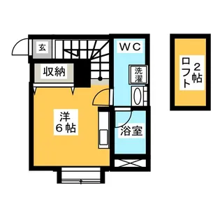 メゾン・コフレ【2階】の間取り