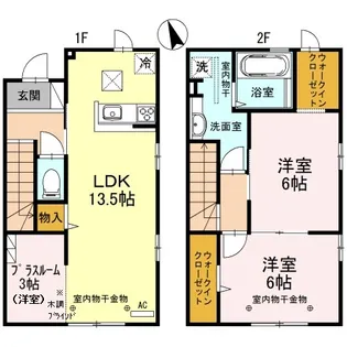 コレクトコーブ B棟 IIIの間取り