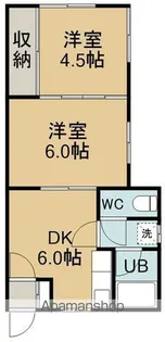時任町31番1棟3戸【1階】の間取り