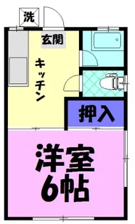 清水ハウス 南棟【1階】の間取り