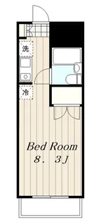 リュミエ本厚木【1階】の間取り