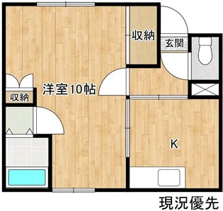 伊藤アパート【2階】の間取り