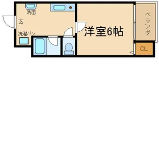 カーサマロン【4階】の間取り