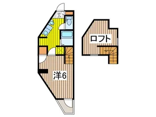 ステージ上青木II【1階】の間取り