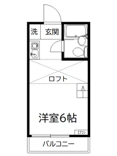 フェアリー一ツ橋【2階】の間取り