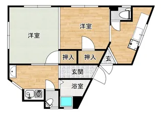 鈴木ビル【3階】の間取り