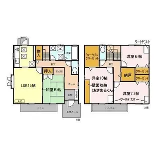 埼玉県さいたま市緑区東浦和3【一戸建】の間取り