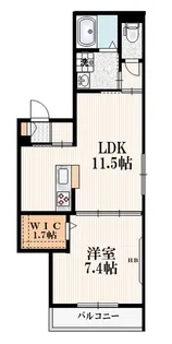 ヴェッセル 西麻布【3階】の間取り
