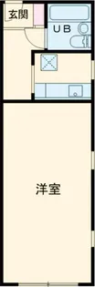 1Kの間取り画像