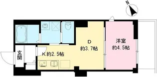 つむぎの杜 西荻みなみ【3階】の間取り