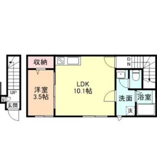 Courage【2階】の間取り