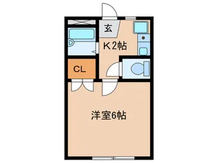 サンシャインヒルズ【2階】の間取り